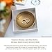 Urllinz Bronze 8 Year Anniversary Wedding Gifts - 8th Anniversary Jewelry Tray for Him Men Wife Couple, Bronze Ring Holder Dish & Card & Gift Box, 4