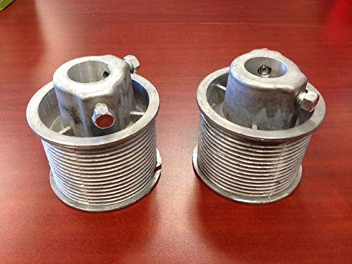 Pair of Todco Truck Door Cable Drums - Roll Up Overhead Door Box Truck Trailer