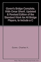 Goren's Bridge Complete, With Omar Sherif, Updated & Revised Edition of the Standard Work for All Bridge Players, to Include a C B000IG3NKK Book Cover