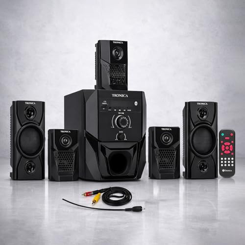 Tronica Super King 5.1 Bluetooth Home Theatre System | 40W Deep B...