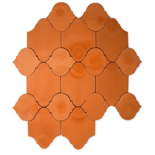 Mediterranean Terracotta Tiles, Andalusian & Arabesque Pattern