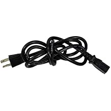 2-Prong AC in Power Cord Charging Power Charger Cable for Definitive Technology W Studio Micro SUBWOOFER