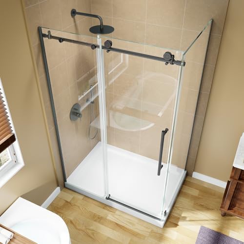 44-48”W x 32 1/4"D x 72"H Coner Shower Enclosure Frameless, SGCC ...