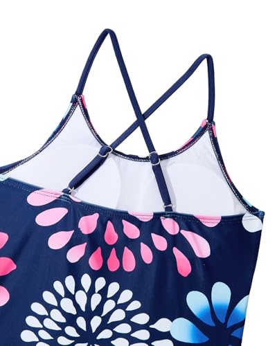 Century Star Girls Tankini Charlotte Flounce Swimsuit Two Piece Swimwear Bathing Suit Set for Summer Beach4