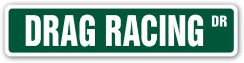 Amazon.com: SignJoker] Drag Racing Street Sign Dragster Strip Racer ...