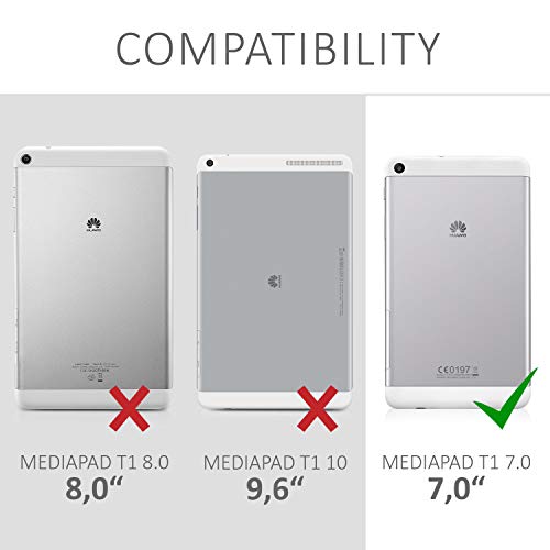 Kwmobile Cover Compatibile con Huawei MediaPad T1