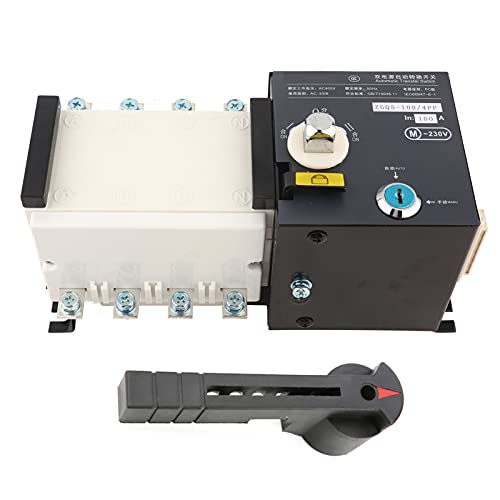 Commutateur de transfert automatique ATS 100A 4P disjoncteur inverseur source