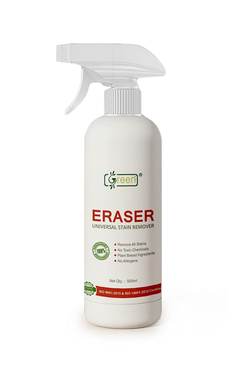 Eraser - Paan and Gutka remover, Ink remover, Holi Color stain remover, Universal stain remover, herbal, organic, natural