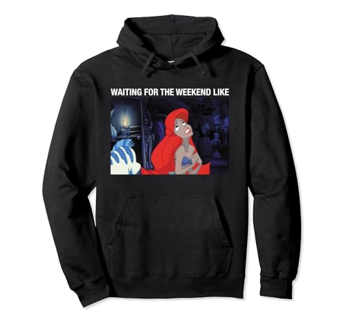 Image of The Little Mermaid Weekend Wait Pullover Hoodie
