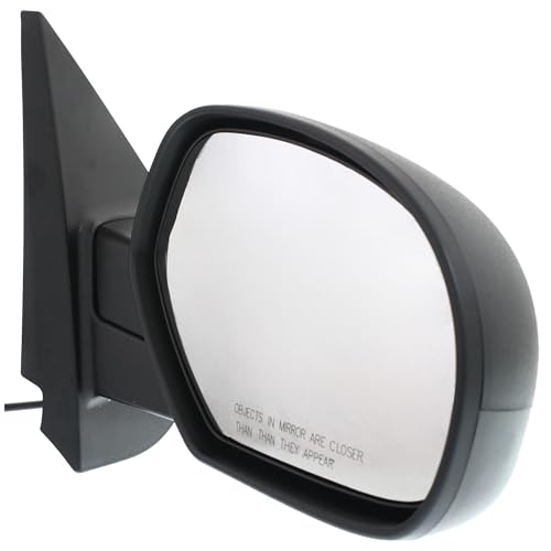 Garage-Pro Passenger Mirror For 2007-2014 Chevy Chevrolet Tahoe, 2009 Silverado 1500 Accessories, 2007-2013 Avalanche, Non-Towing, Power, Heated, Textured Black, Right, JCWCV57ERGP