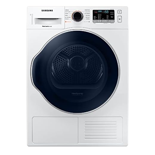 SAMSUNG 4.0 Cu Ft Heat Pump Dryer, Compact Clothes Drying Machine, Stackable for Small Spaces w/ Sensor Dry, 12 Preset Cycles, 40 Minute Express Dry, DV22N6800HW/A2, White