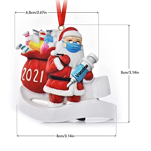 2021 Christmas Ornaments, Christmas Tree Decoration Pendant, Funny Santa Claus Hanging Ornaments For Unique Xmas #TOP1