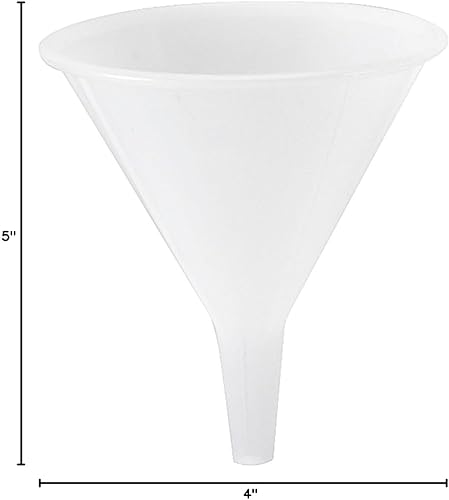 Miniatura 6 de Embudo de plástico de 64 oz 7.75" de ancho - Embudos de cocina para llenar botellas, frascos, contenedores, accesorios de cocina, embudos para