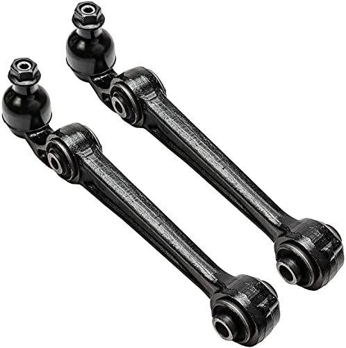 Image of Detroit Axle - 8pc Front End Kit for 07-12 Ford Fusion Lincoln MKZ, 07-09 Mercury Milan, 4 Lower Forward & Rearward Control Arms 4 Tie Rod Ends 2007 2008 2009 2010 2011 2012 Replacement