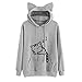Produktbild JUTOO Tops Damen Sommer große größenwinter Cardigan weißer weihnachtspulli pullis kaufen Pullunder Kaschmir schwarzer schwarz Merino mit reißverschluss Stehkragen v Ausschnitt(YS)