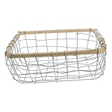 Porte-fruits pour comptoir de cuisine : la taille compacte de ce panier le rend facile à ranger et à transporter, ce qui en fait un choix pour les pique-niques, plateau de conservation des fruits