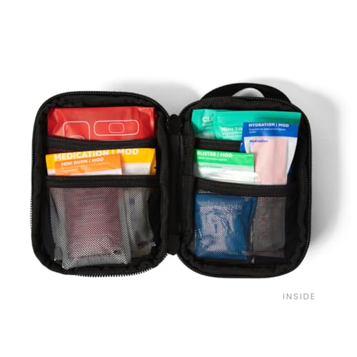 Image of My Medic Sidekick - Camping Hiking and Backpacking First Aid Kit - 70 Items - HSA and FSA Eligible - Small Ifak Great for Travel or Motorcycle - Portable Emergency Kit - Coyote