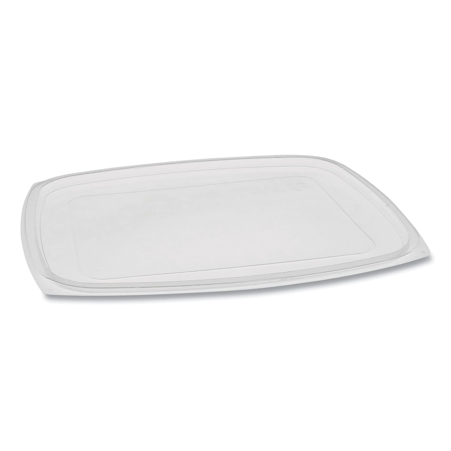Pactive YCI85300 Showcase Deli Container Lid, Flat Lid For 3-compartment 48/64 Oz Containers, 9 X 7.38 X 0.19, Clear, 220/carton