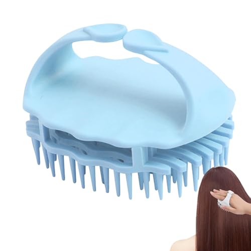 Masajeador De Cabello Para El Cuero Cabelludo - Peine De Ducha Para El Cabello | Cepillo Para El Cuero Cabelludo | Depurador De Cabezal De Ducha | Cepillo Suave Para El Cuero Cabelludo Con Mango