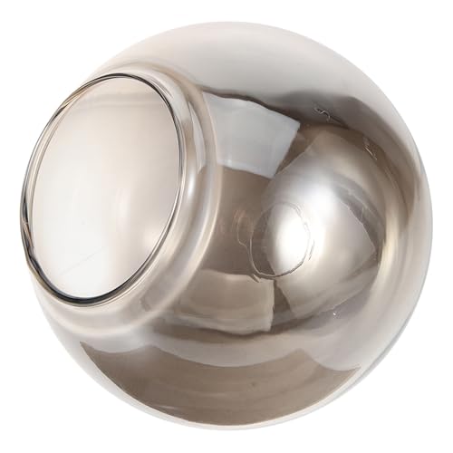 EXQUIMEUBLE Paralume di ricambio per lampada a sospensione, paralume a sfera bianco in vetro, adatto per lampade a sospensione, copertura del paralume per soggiorno e camera da letto