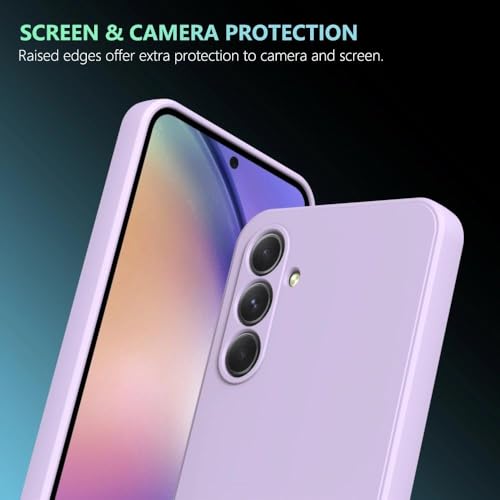 Image of for Samsung Galaxy A57 Case Purple, Scratch Resistant with Soft Touch, Slim Thin Phone Cover for Galaxy A57