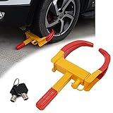 Car Wheel Clamp Lock Boot Tire Claw Heavy Duty Trailer Caravan Motorcycle Truck Anti Theft Locking...
