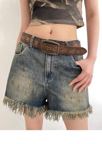 Boho Belt Cowgirl Belt Western Belt Y2k Belt Streetwear Punk Aesthetics Grunge Accessories 80s Belt3