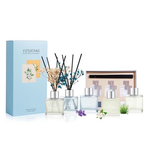 Difusor de aroma Freesia Gardenia con 3 varillas miniatura 1