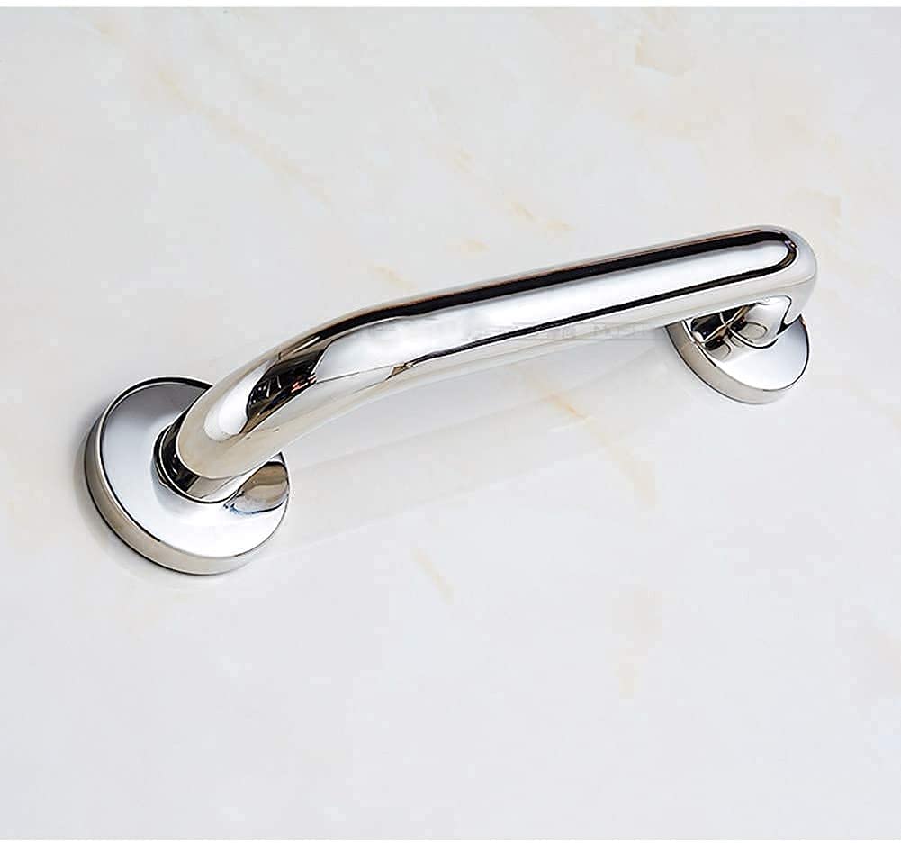 Barre de sécurité en acier inoxydable chromé poli pour douche moderne