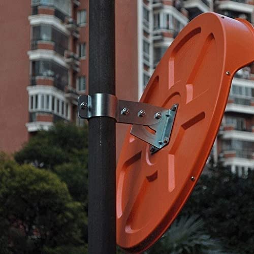 Espejo para puntos ciegos de tráfico exterior gran angular giratorio 3