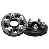 IRONTEK 1' 5x100mm to 5x100mm Wheel Spacers Hubcentric Spacers Adapter [Hub Bore 56.1mm, Thread Pitch 12x1.25] Fit for Subaru 92-19 Impreza/89-14 Legacy/00-13 Outback, for Scion FR-S, for Saab 9-2X