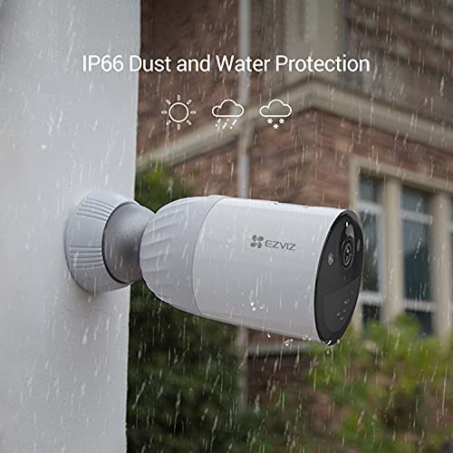 EZVIZ-Battery-CCTV-Camera-Systems-with-Base-No-Subscription-Home-Security-Camera-Solar-Panel-Compatible-Color-Night-Vision-IP66-PIR-Motion-Detection-Two-Way-Audio-SD-CardCloud-BC1-B3