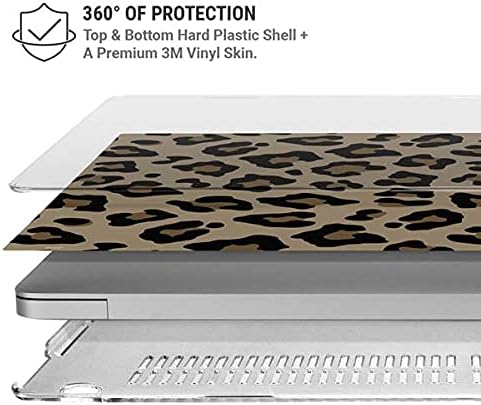 Skinit Case + Skin Compatible with MacBook Air 13in M1 (2021) Originally Designed Leopard Print Design