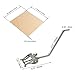 Yibuy 6Pcs Saxophone Lyre Music Stand w/ 4mm Round Plug & Cork Sheet 1.5mm Kit