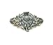 Handmade Scottish Thistle Hair Clip Barrette