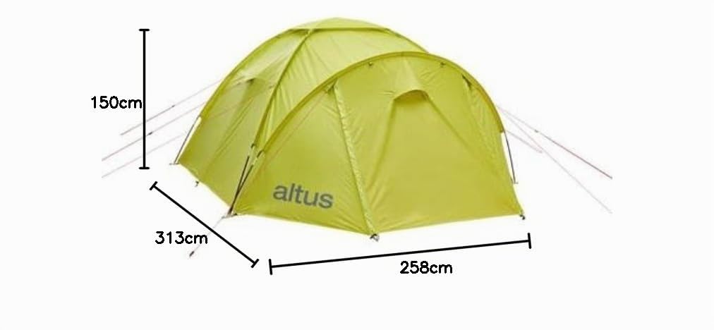 Tienda igloo para 3 estaciones con capacidad para 4 personas C: GOLDEN LIMA T: U