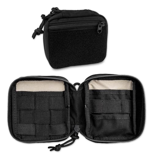 Böker SOLINGEN® Hamburger Pouch - EDC Messertasche abschließbar aus Cordura - Profi Messeretui klein für Klappmesser, Taschenlampe & Multitool - Knife Pouch 42a konform mit Reißverschluss & Klett