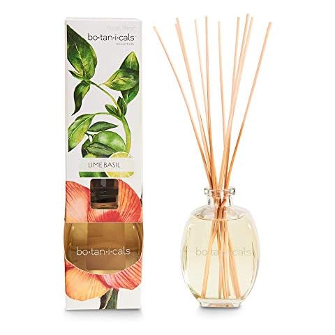 Scent Shop - Botanicals Reed Diffuser Pear Freesia Scented Oil - Includes 10 Wood Fragrance Sticks 8 fl. oz Cover
