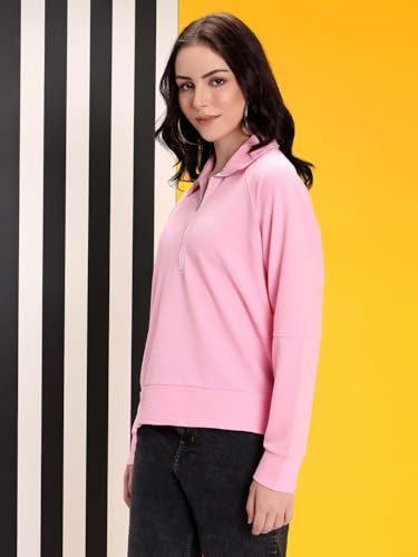 Image of KOTTY Women's Stylish Pullover Sweatshirt Ideal for Winter and Layered Looks