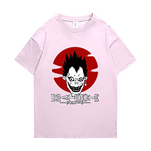 xrbanime Death Note Camiseta Casual Streetwear Tops Anime Manga Personajes Cosplay Sudadera Hombres...