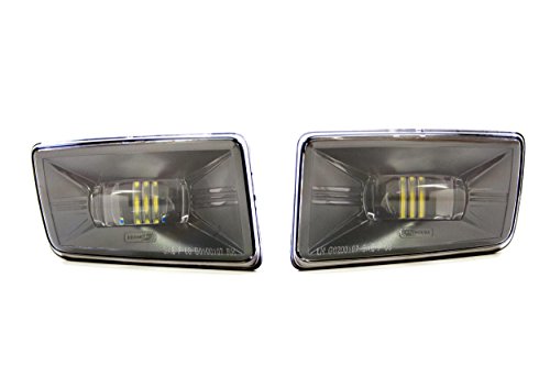 Morimoto XB LED Foglights, Type C Plug and Play Foglight Housing Upgrade, Fits Many Chevrolet & GMC Vehicles, DOT Approved LED Assembly with White LED Chips, UV Resistant, 10 Year Warranty (1x LF90)