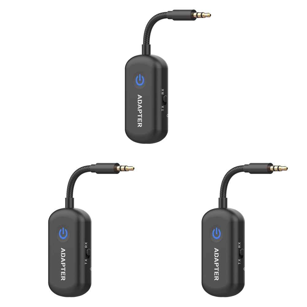 Bluetooth 6.0 Audio Adapter 2 in 1 TX RX AUX 3 5MM