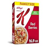 Kellogg’s Special K Breakfast Cereal, 11 Vitamins and Minerals, Made with Real Strawberries, Family