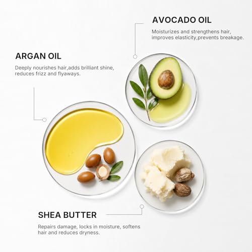 Karseell Huile Cheveux, Huile d'Argan pour Secs et AbiméS Tous Types de Cheveux 50ml – vue 2