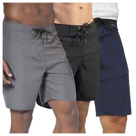 KIT 3 Shorts SURF LISO Mauricinho Bermuda Praia Academia Tactel Verão 1045 (BR, Alfa, M, Regular, Regular, Neutro)