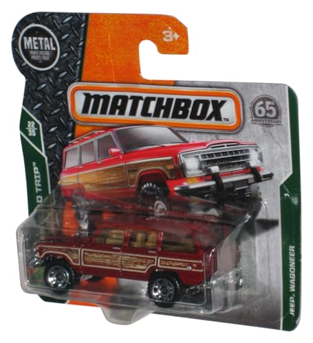 Matchbox Jeep Wagoneer 1:43 Rojo miniatura 1