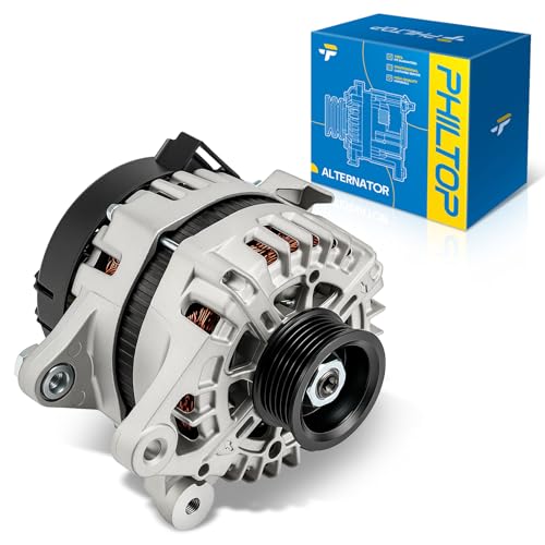 Image of PHILTOP New 21002N Alternator Compatible with Hyundai, Kia, 2016-2021 Tucson 2.0L, 2017-2019 Soul 2.0L 150A S6 CW Alternator Replacement