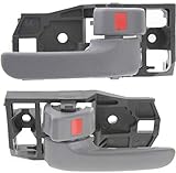 Garage-Pro Interior Door Handle SET Compatible with 2001-2005 Toyota RAV4, Fits 1998-2002 Toyota Land Cruiser, Fits 2003-2009 Lexus GX470 Front or Rear, Driver and Passenger Side Gray