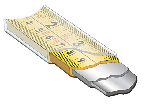Komelon MPT826E PowerBlade Tape 8m / 26ft (Width 27mm), Multi, 8m/26ft 2 Komelon MPT826E PowerBlade Tape 8m / 26ft (Width 27mm), Multi, 8m/26ft - Image 2