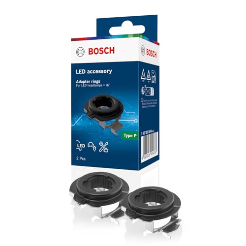 Bosch LED Adapterringe Typ P zur Nachrüstung von H7-LED Powerlight+ in Halogen-Scheinwerfern, 2 Stück